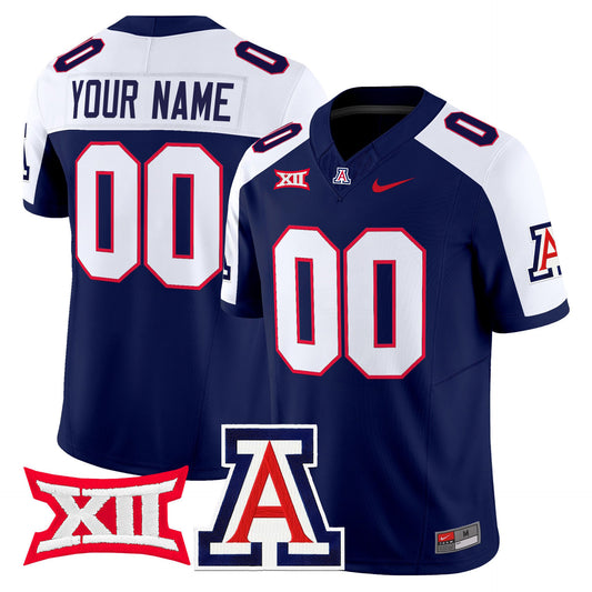 Custom Arizona Wildcats Jersey Name, Number 2025 Limited Stitched Navy Alternate