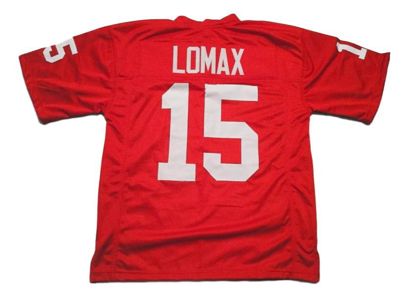 Neil Lomax CUSTOM STITCHED Unsigned Football Jersey Red