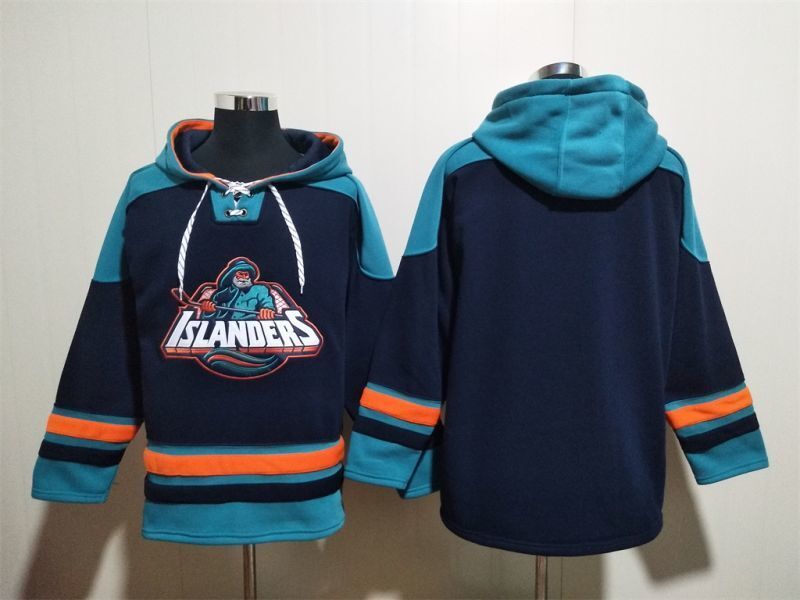 New York Islanders Blank Pullover Hoodie