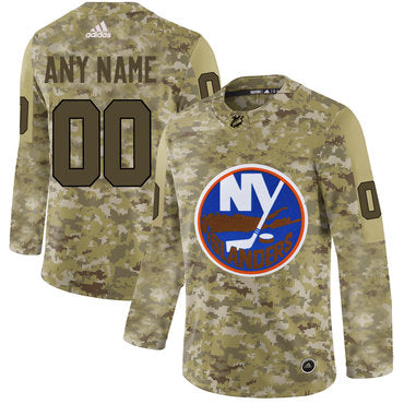 New York Islanders Camo Customized Jersey