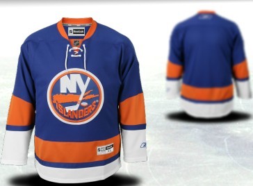 New York Islanders Customized Blue Third Jersey