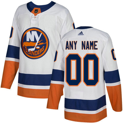 New York Islanders NHL White Customized Jersey