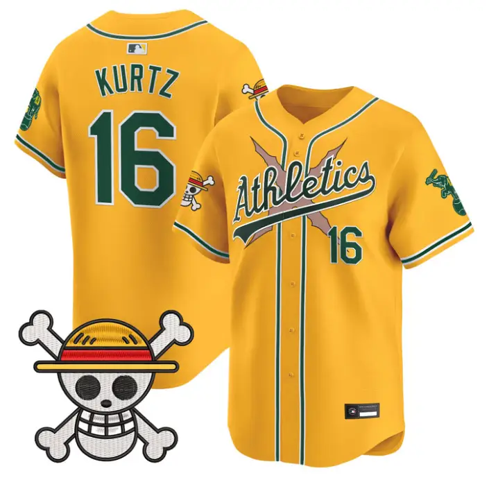 Nick Kurtz Jersey #16 Athletics One Piece Vapor Premier Stitched