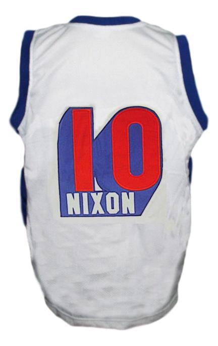 Norm Nixon Jersey #10 Dukes Basketball New Sewn White