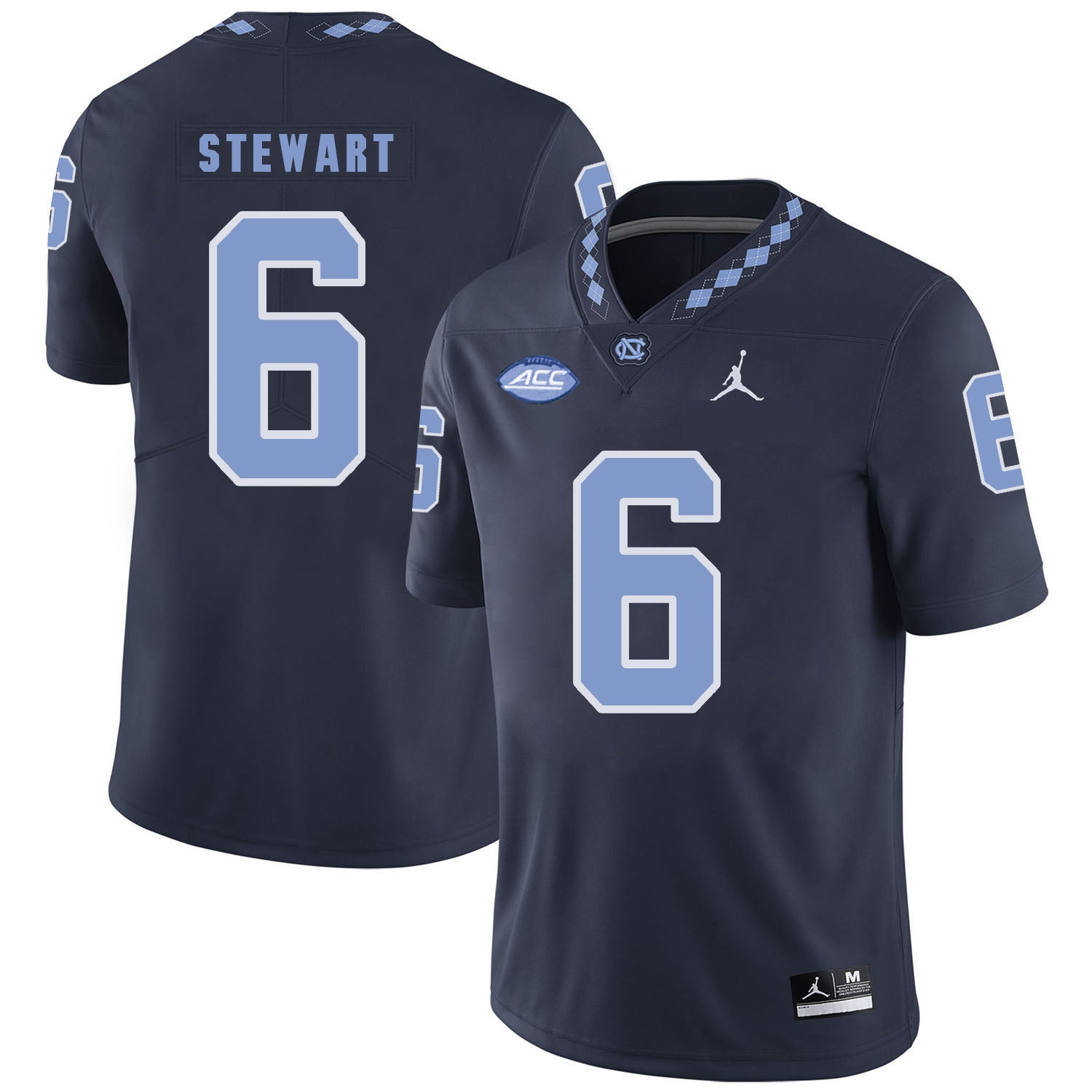North Carolina Tar HeesA Football Jersey Black