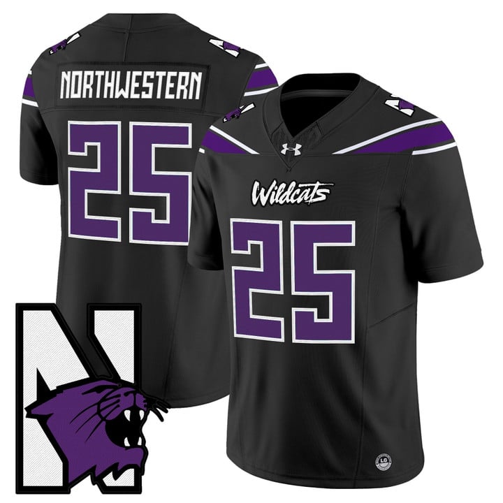 Northwestern Jersey #25 Northwestern Wildcats Honoring 95 Vapor Limited Stitched