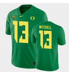 Oregon Ducks Dillon Mitchell College Football Green Game Jersey