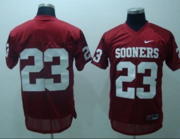 Oklahoma Sooners #23 Red Jersey