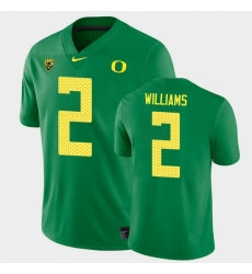 Oregon Ducks Devon Williams College Football Green Game Jersey