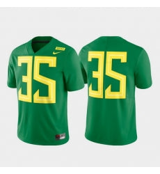 Oregon Ducks 35 Green Limited Football Jersey