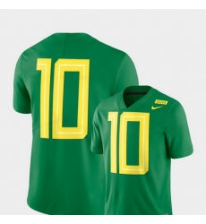 Oregon Ducks 10 Apple Green 2018 Mighty Oregon Football Limited Jersey