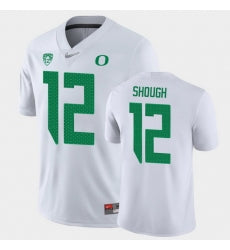 Oregon Ducks Tyler Shough Game White College Football Jersey