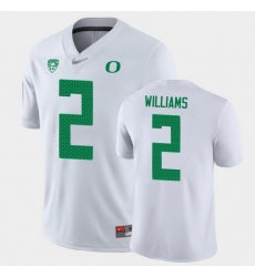 Oregon Ducks Devon Williams Game White College Football Jersey