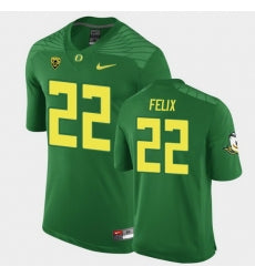 Oregon Ducks Darrian Felix Replica Green Game Football Jersey