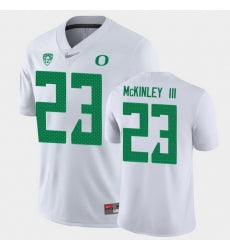 Oregon Ducks Verone Mckinley Iii Game White College Football Jersey