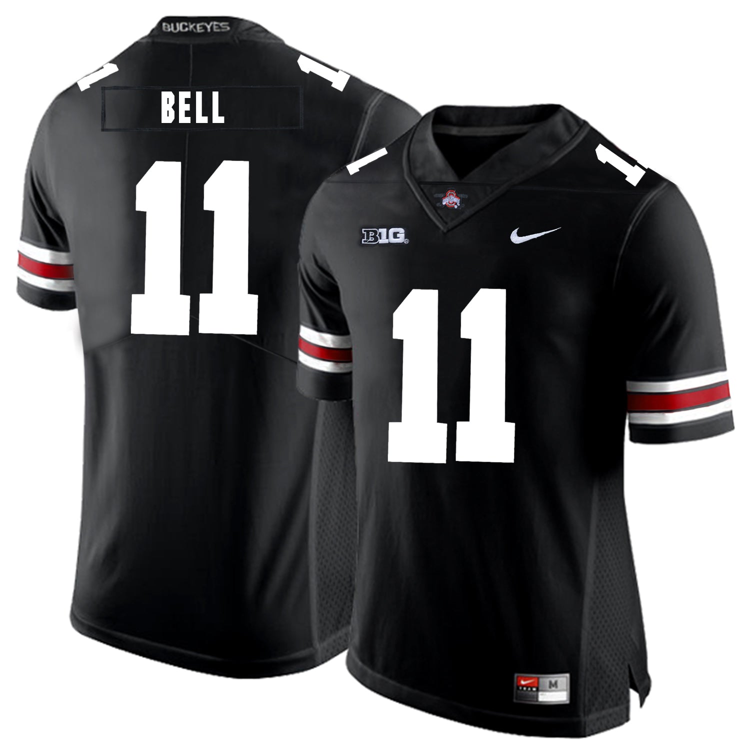 Ohio State Buckeyes #11 Vonn Bell Football Jersey Black