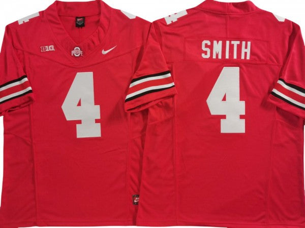 Ohio State Buckeyes #4 Red Vapor F.U.S.E. Limited Jersey - Jeremiah Smith 1