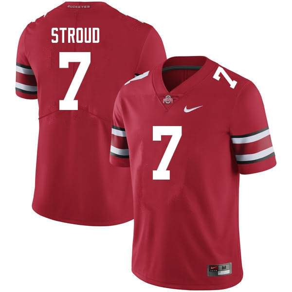 Ohio State Buckeyes #7 CJ Stroud Scarlet NCAA College Football Jersey
