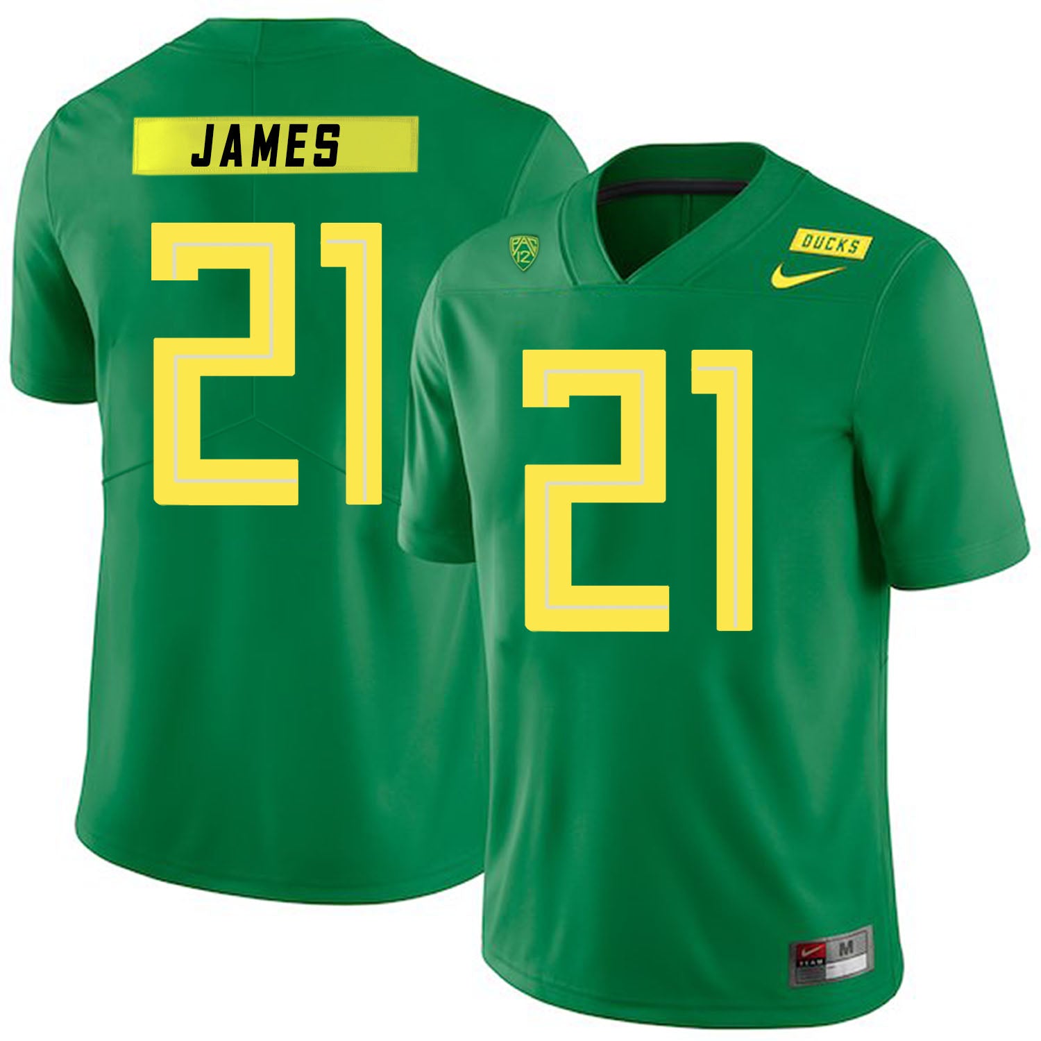 Oregon Ducks #21 LaMichael James NCAA College Football Jersey Green