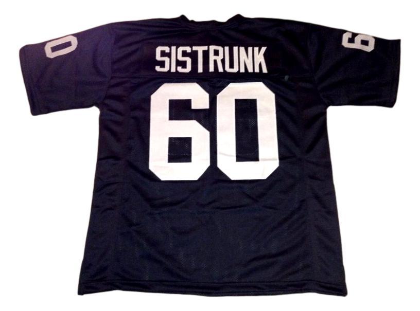 Otis Sistrunk CUSTOM STITCHED Unsigned Football Jersey Black