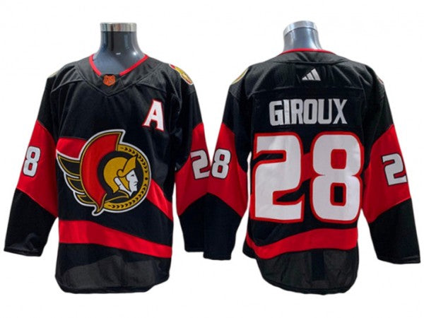 Ottawa Senators #28 Claude Giroux Red Jersey