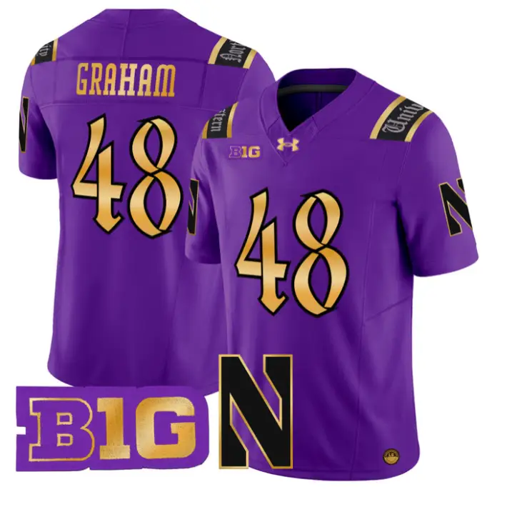 Otto Graham Jersey #48 Northwestern Wildcats 2026 Vapor Limited Stitched