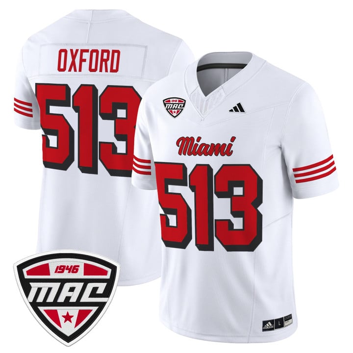 Oxford Jersey #513 Miami OH RedHawks 2025 Vapor Limited Stitched