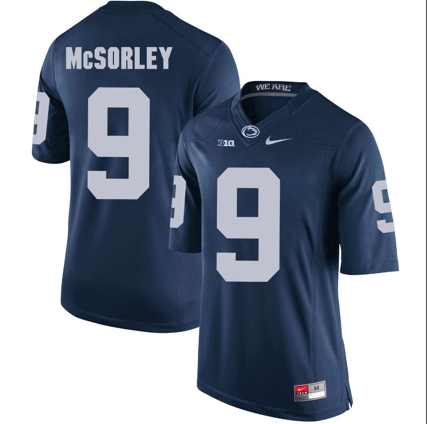 Penn State Nittany Lions Trace McSorley Jersey #9 Football NCAA Jerseys Blue