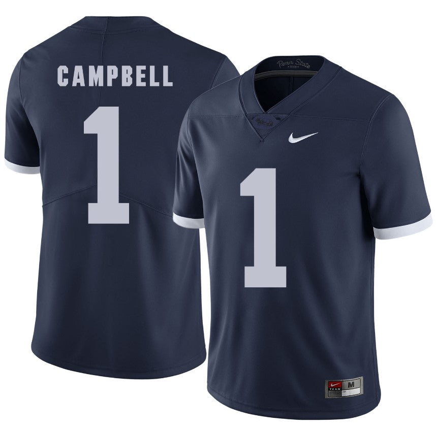 Penn State Nittany Lions Christian Campbell Jersey #1 Football NCAA Jerseys Dark Blue