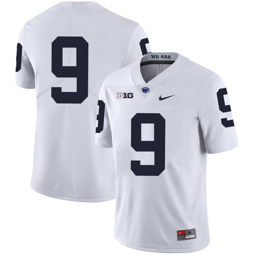 Penn State Nittany Lions NO NAME Jersey #9 Football NCAA Jerseys White