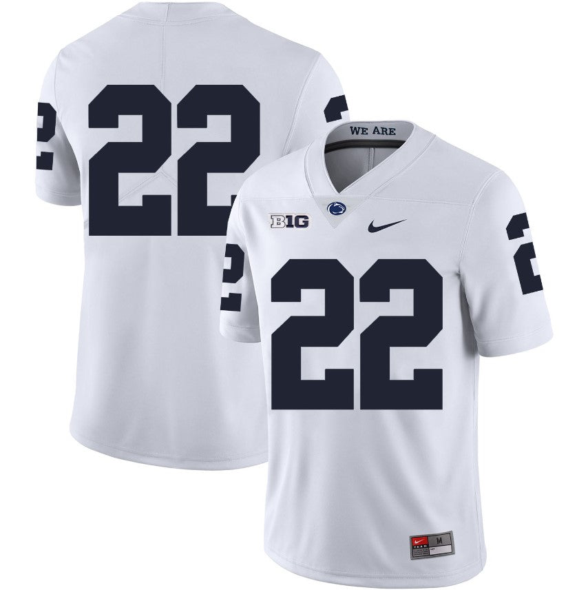 Penn State Nittany Lions NO NAME Jersey #22 Football NCAA Jerseys White
