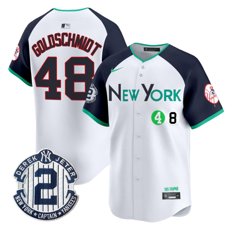 Paul Goldschmidt Jersey #48 New York Yankees City Connect Vapor Premier Limited Stitched Alternate