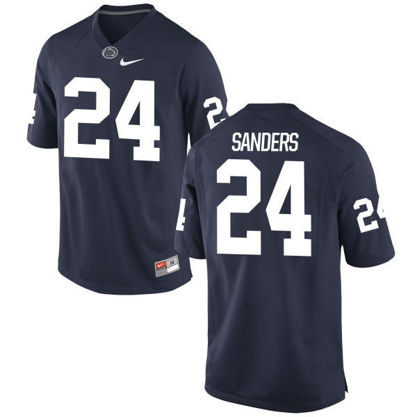 Penn State Nittany Lions #24 Miles Sanders Navy Blue College Football Stitched NCAA Jersey