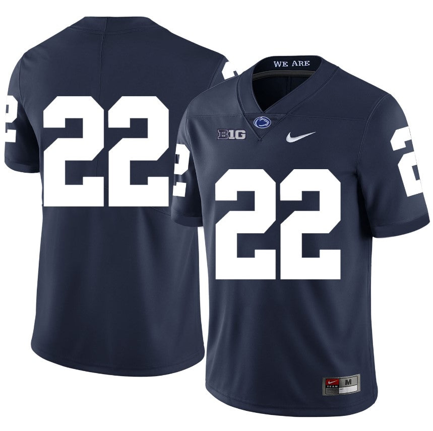 Penn State Nittany Lions NO NAME Jersey #22 Football NCAA Jerseys Dark Blue