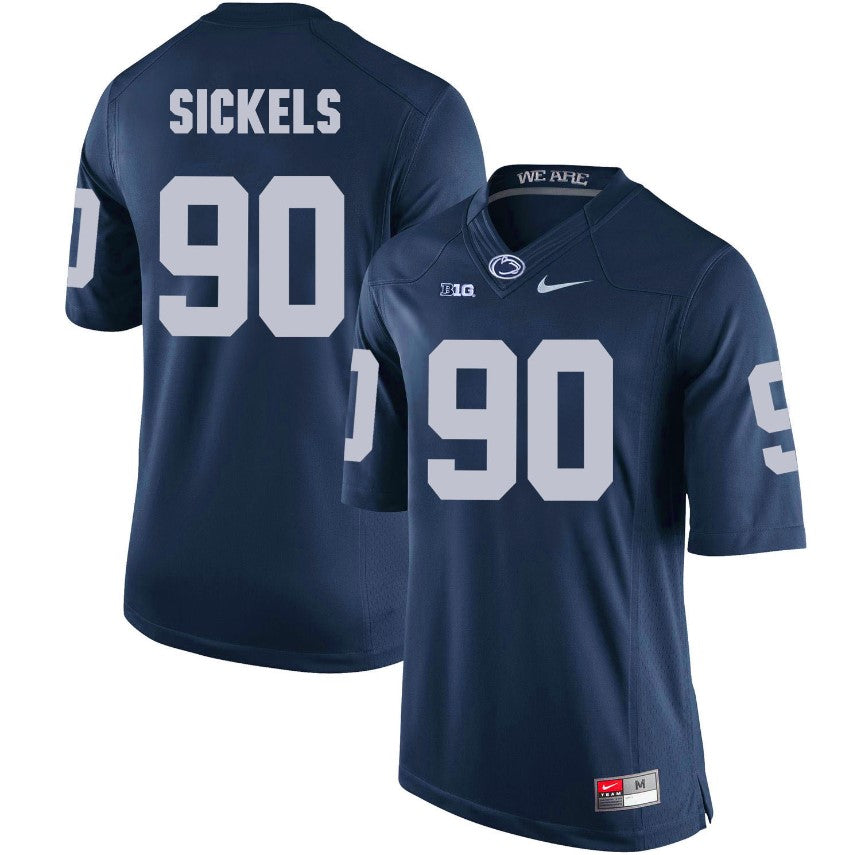 Penn State Nittany Lions Garrett Sickels Jersey #90 Football NCAA Jerseys Blue