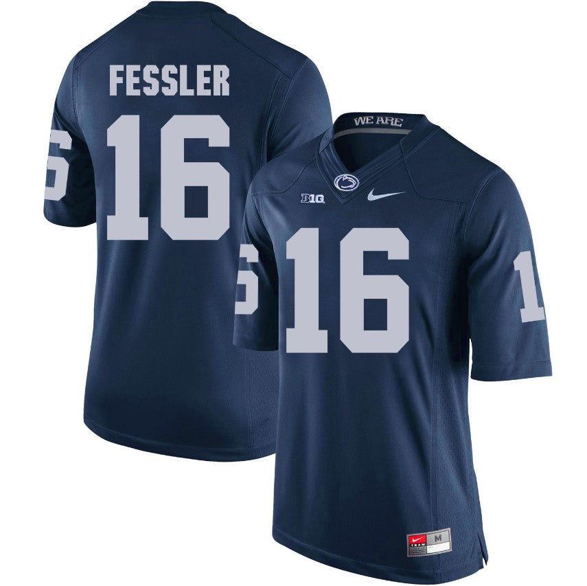 Penn State Nittany Lions Billy Fessler Jersey #16 Football NCAA Jerseys Blue