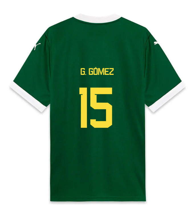Palmeiras G. GOMEZ 15 Home 2025-26 Jersey – Green