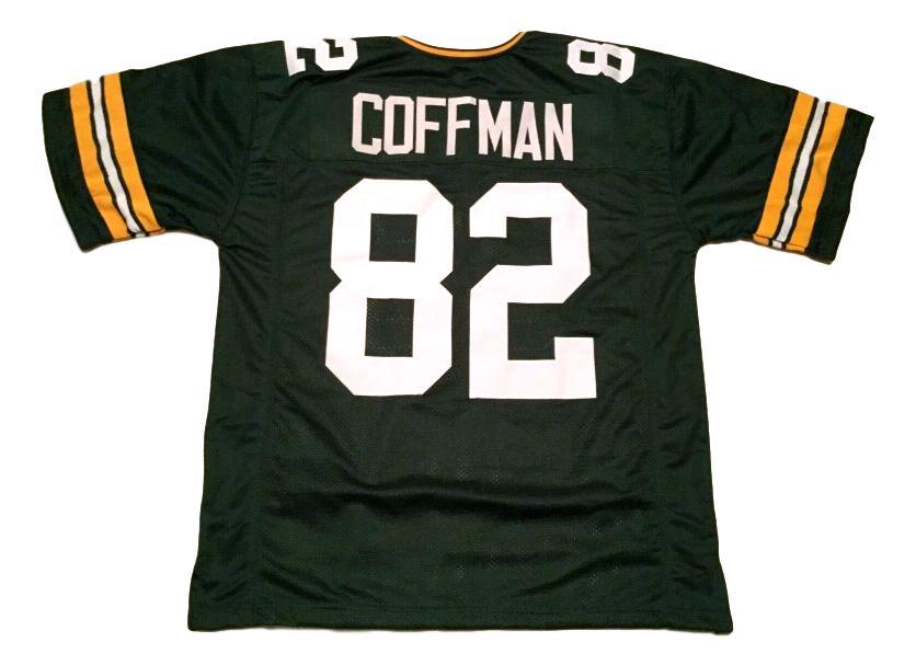Paul Coffman CUSTOM STITCHED Unsigned Football Jersey Green