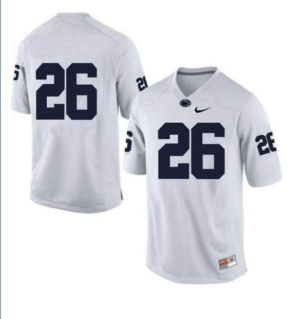 Penn State Nittany Lions #26 No Name College Football Jersey White