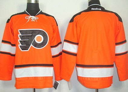 Philadelphia Flyers Customized 2012 Orange Winter Classic Jersey