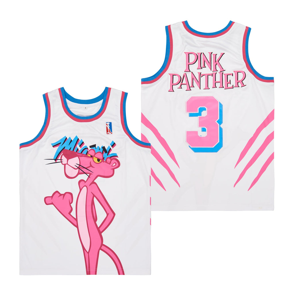 Pink Panther #3 Movie Basketball Jersey
