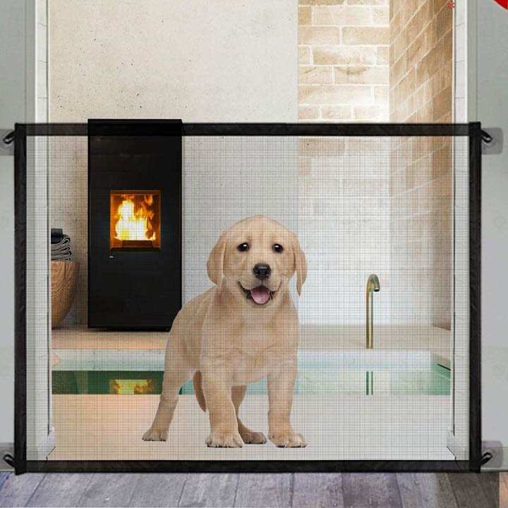 Portable Kids and Pets Safety Door Guard