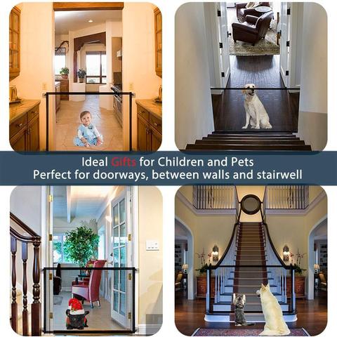 Portable Kids and Pets Safety Door Guard