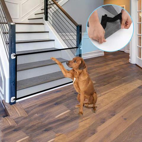 Portable Kids and Pets Safety Door Guard