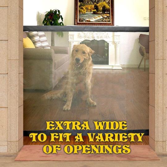 Portable Kids and Pets Safety Door Guard