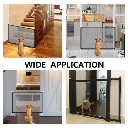 Portable Kids and Pets Safety Door Guard