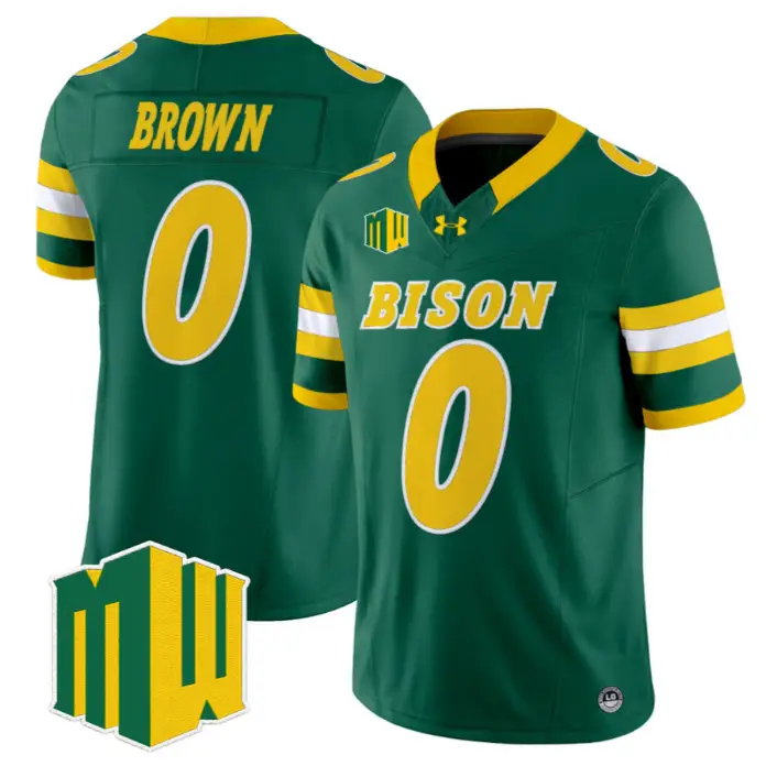Preston Brown Jersey #0 North Dakota State Bison 2026 Vapor Stitched