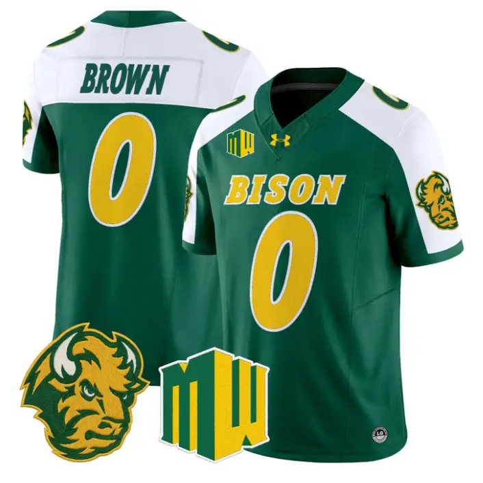 Preston Brown Jersey #0 North Dakota State Bison 2026 Vapor Stitched