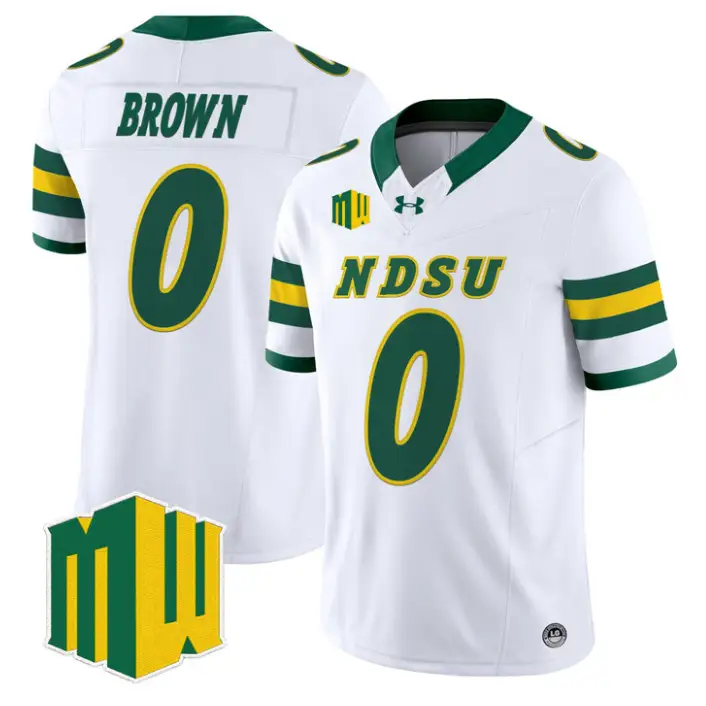 Preston Brown Jersey #0 North Dakota State Bison 2026 Vapor Stitched