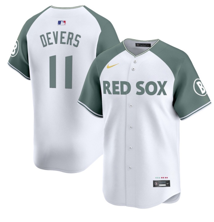 Rafael Devers Jersey #11 Boston Red Sox 2025 City Connect Vapor Premier Limited Stitched Alternate